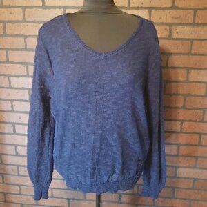 Mine Too Lightweight Sweater with Lace side accent